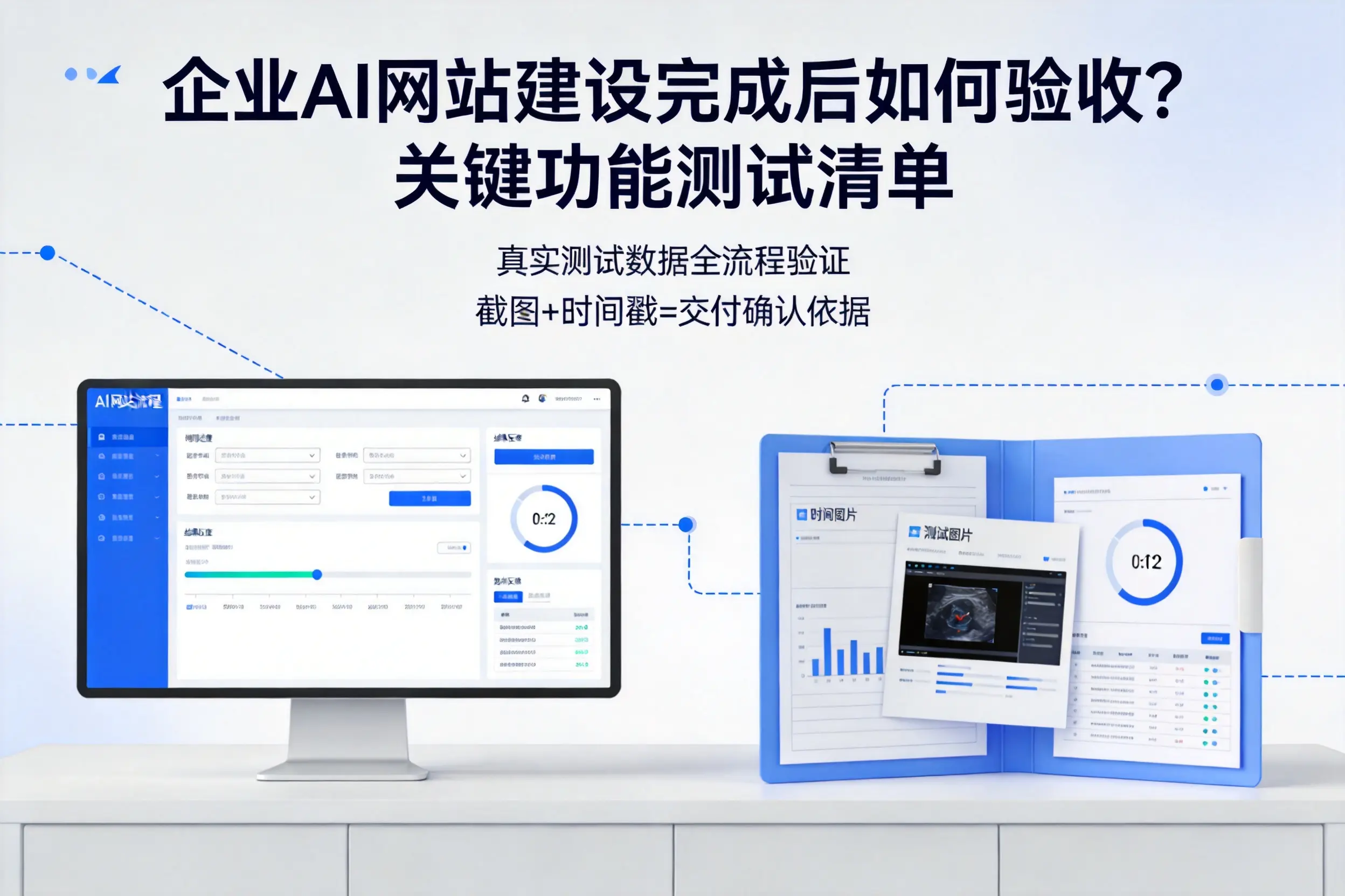 吐鲁番企业AI网站建设完成后如何验收？关键功能测试清单