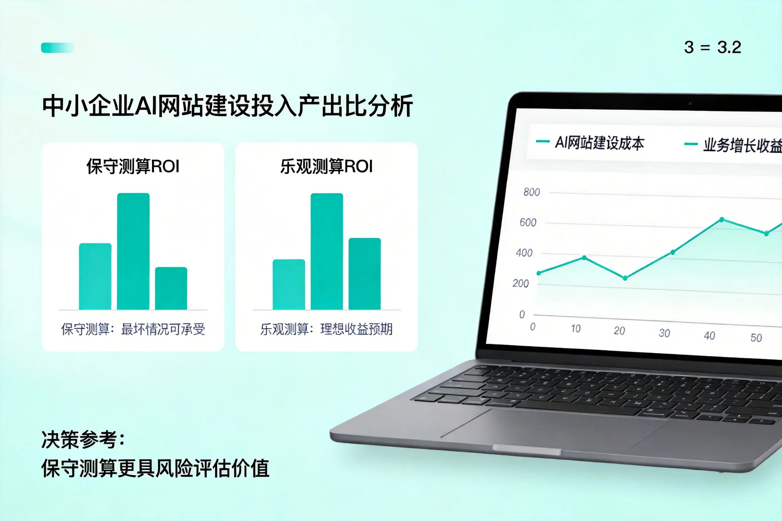 吐鲁番中小企业AI网站建设投入产出比怎么算？先看这份分析