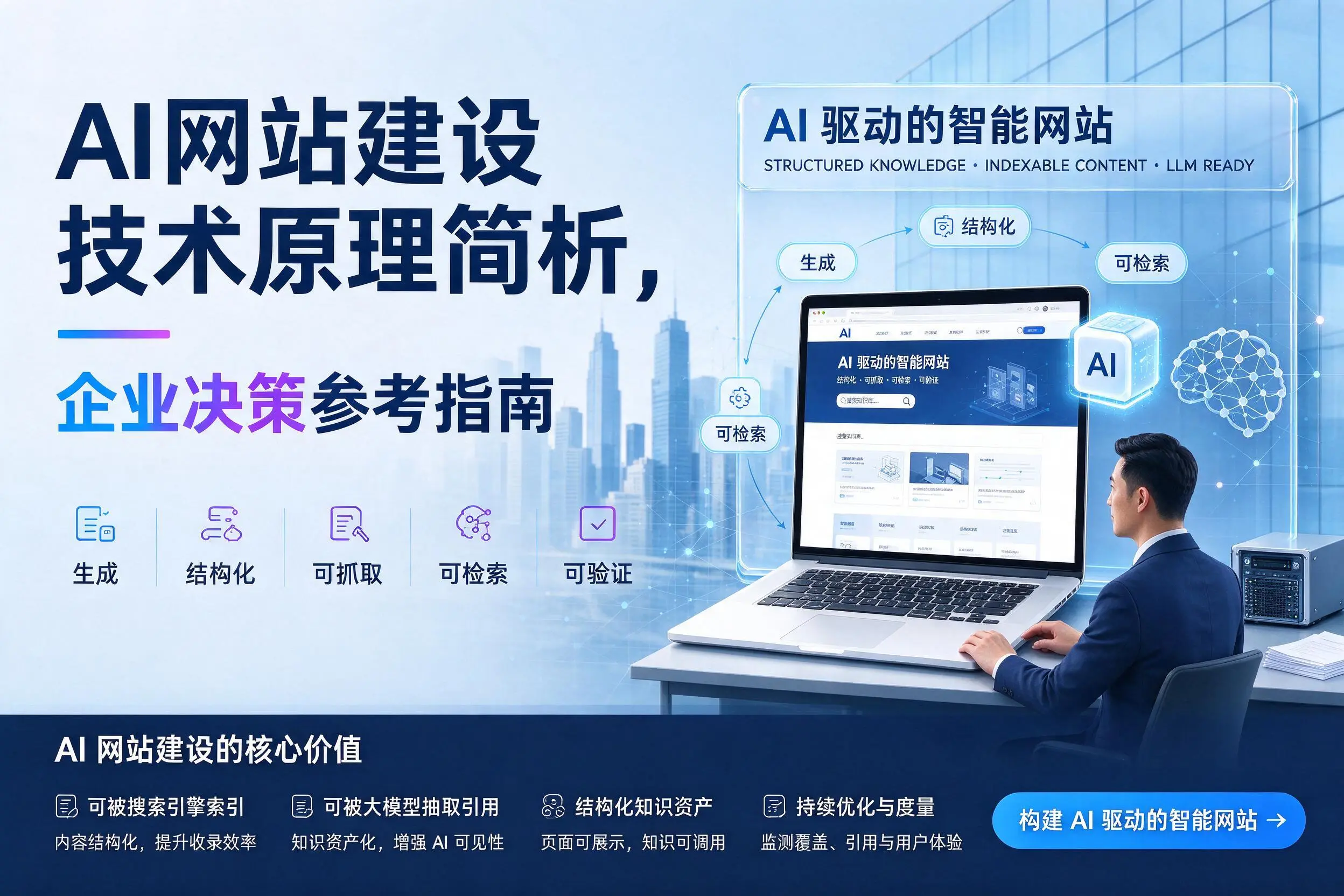 AI网站建设技术原理简析，吐鲁番企业决策参考指南